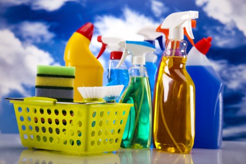 Reliable West Kensington cleaners working in a residential space